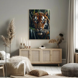 Majestic Tiger Wall Art Poster for Home Decor PosterGoat