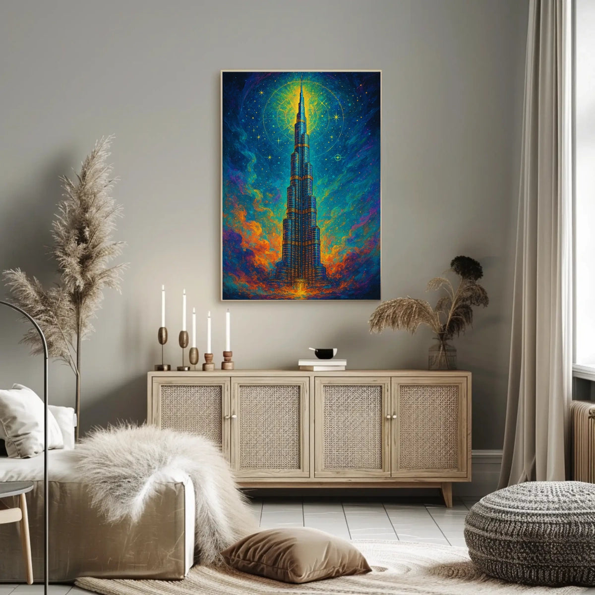 Celestial Tower Poster