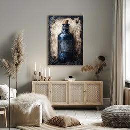 Mysterious Potion Bottle Poster