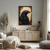 The Enigmatic Raven Poster