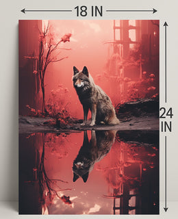 Reflections Of The Wild Poster PosterGoat