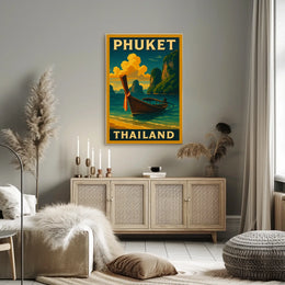 Phuket, Thailand Travel Poster