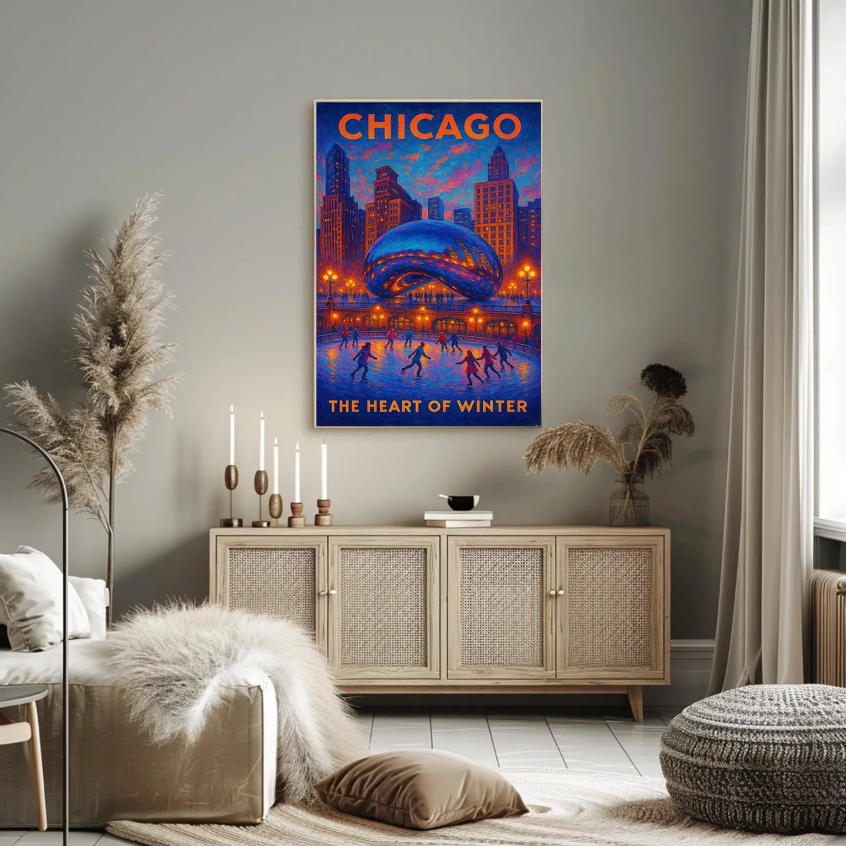 Chicago The Heart Of Winter Poster