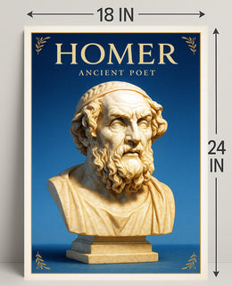 Homer Ancient Poet Poster PosterGoat