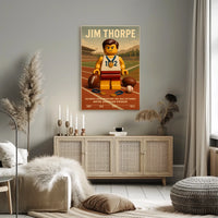 Celebrating Jim Thorpe A Legendary Athlete Jim Thorpe Poster