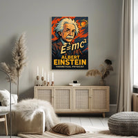 Albert Einstein Theoretical Physicist Poster