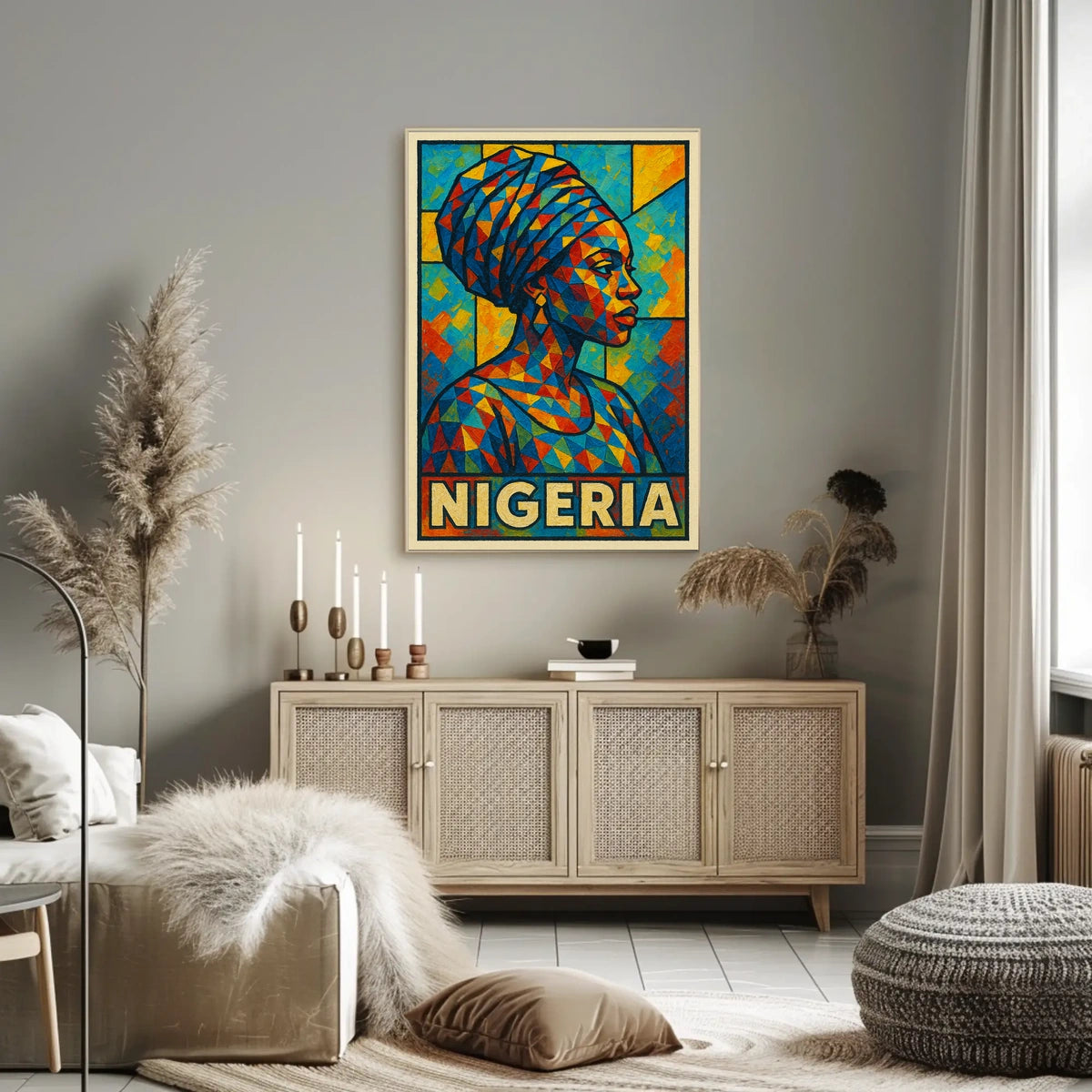 Vibrant Nigeria Poster