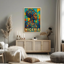 Vibrant Nigeria Poster