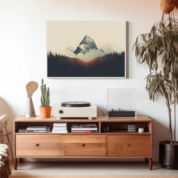 Majestic Mountain Peaks Poster