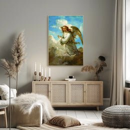 Angelic Presence in the Clouds Poster