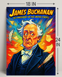 James Buchanan 15th President Poster PosterGoat