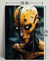 The Futuristic Sentinel Poster PosterGoat