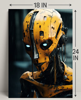The Futuristic Sentinel Poster PosterGoat