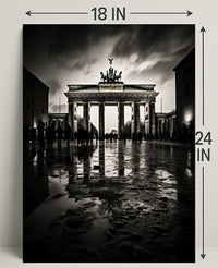 The Brandenburg Gate At Dusk Poster