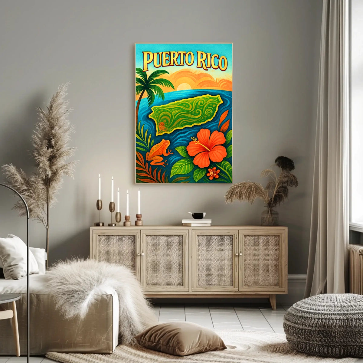 Puerto Rico Paradise Poster
