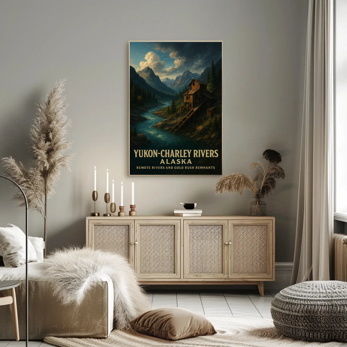 Yukon-Charley Rivers, Alaska Poster