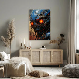 Cybernetic Visage Poster PosterGoat