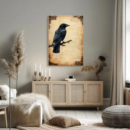 The Watchful Raven Poster
