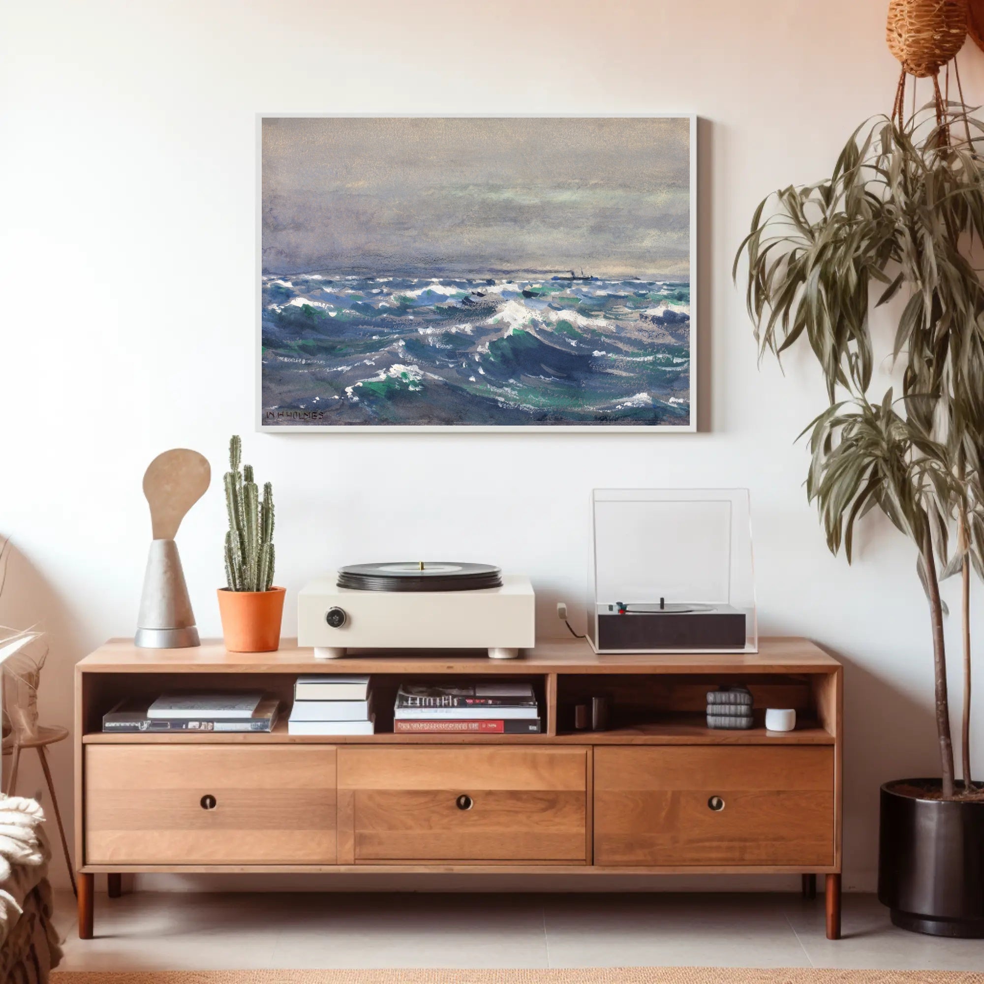 Seascape Serenity Poster