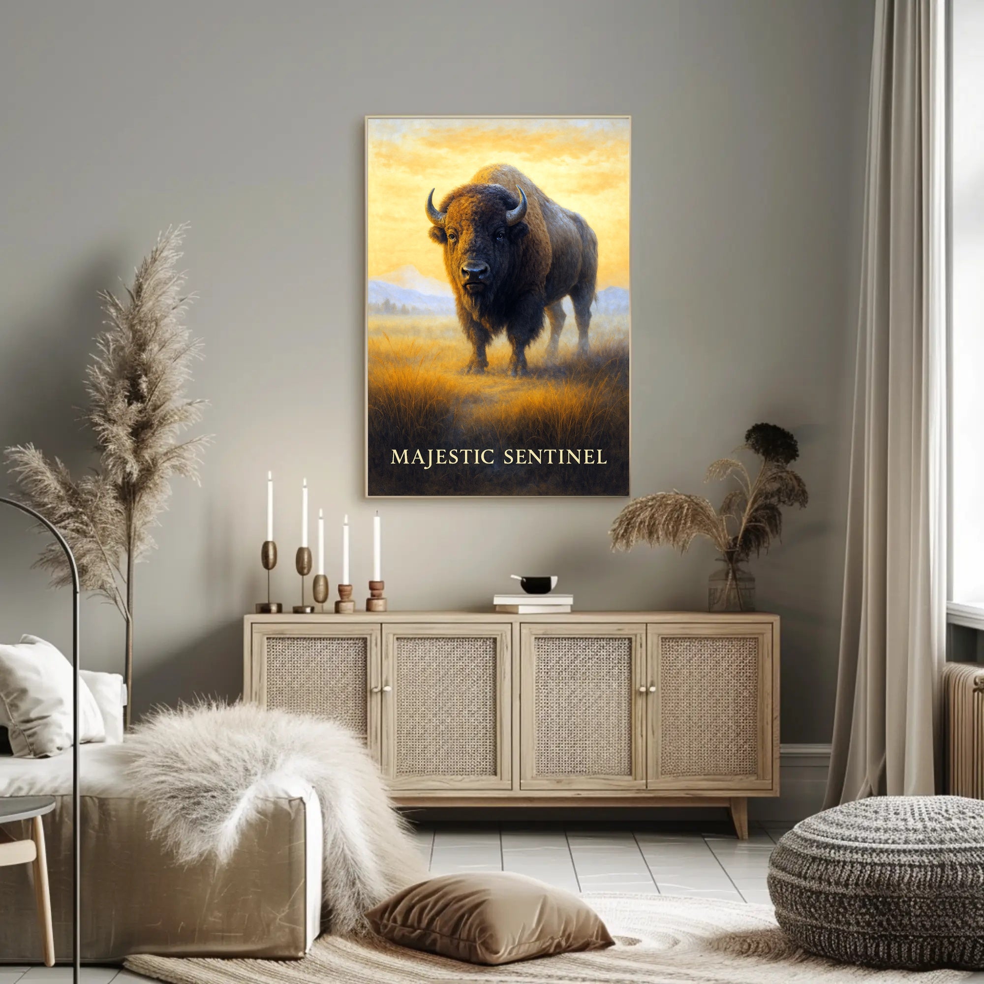 Majestic Sentinel Poster PosterGoat