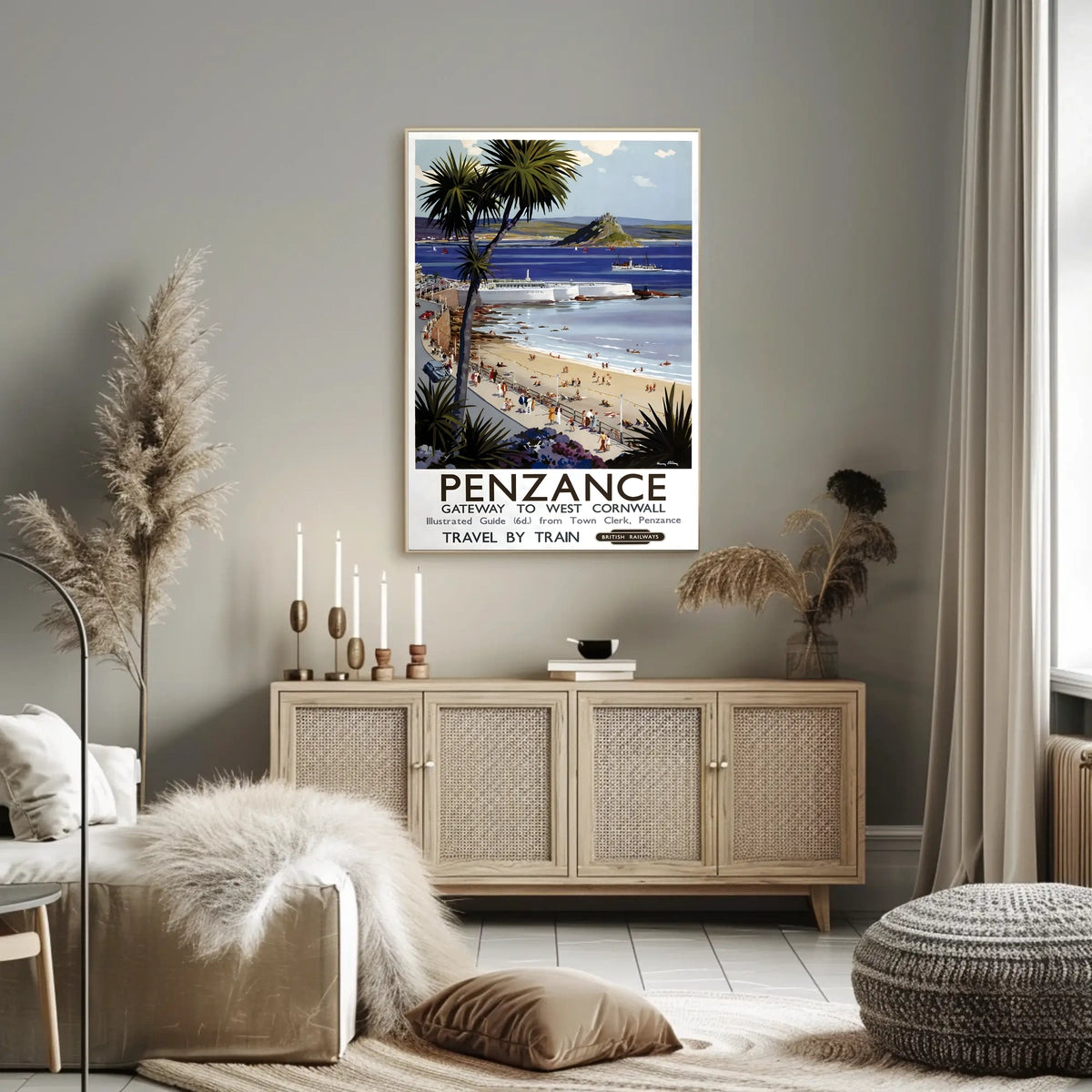 Penzance Gateway To West Cornwall Poster