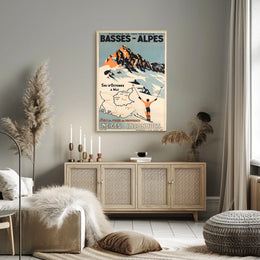 Discover The Basses-Alpes Poster
