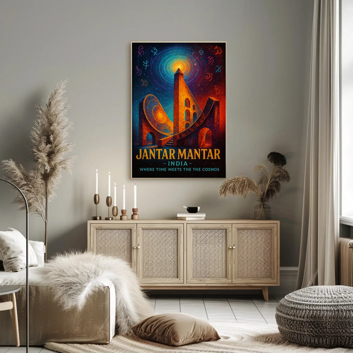 Jantar Mantar Where Time Meets the Cosmos Poster