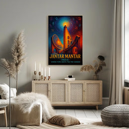Jantar Mantar Where Time Meets the Cosmos Poster