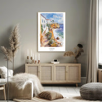 Lagos Portugal Scenic View Travel Poster PosterGoat