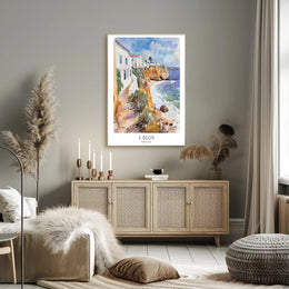 Lagos Portugal Scenic View Travel Poster PosterGoat