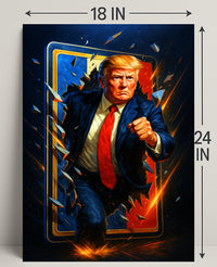 Breaking Through Poster PosterGoat