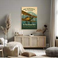 The Elegance of Flight De Havilland DH.1 Poster