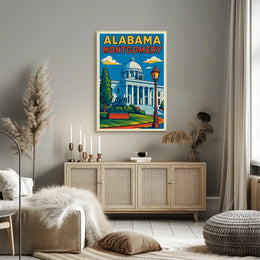 Alabama Montgomery Poster
