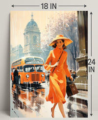 Autumn In The City Poster PosterGoat
