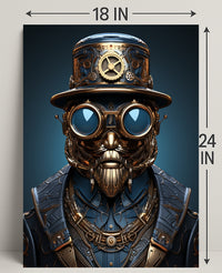 Steampunk Visionary Poster PosterGoat