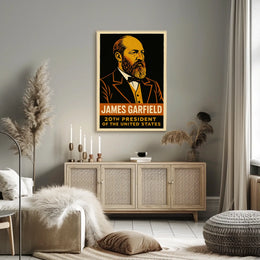 James Garfield 20th President Poster