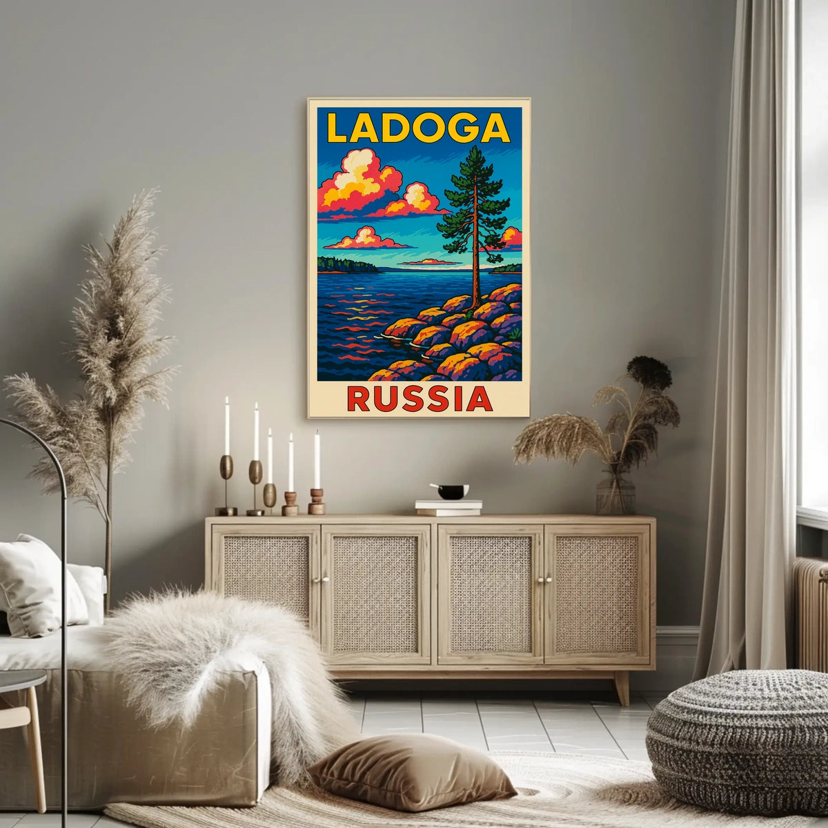Ladoga, Russia Poster