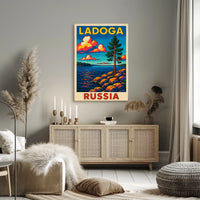 Ladoga, Russia Poster