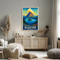 Glacier National Park Montana Poster
