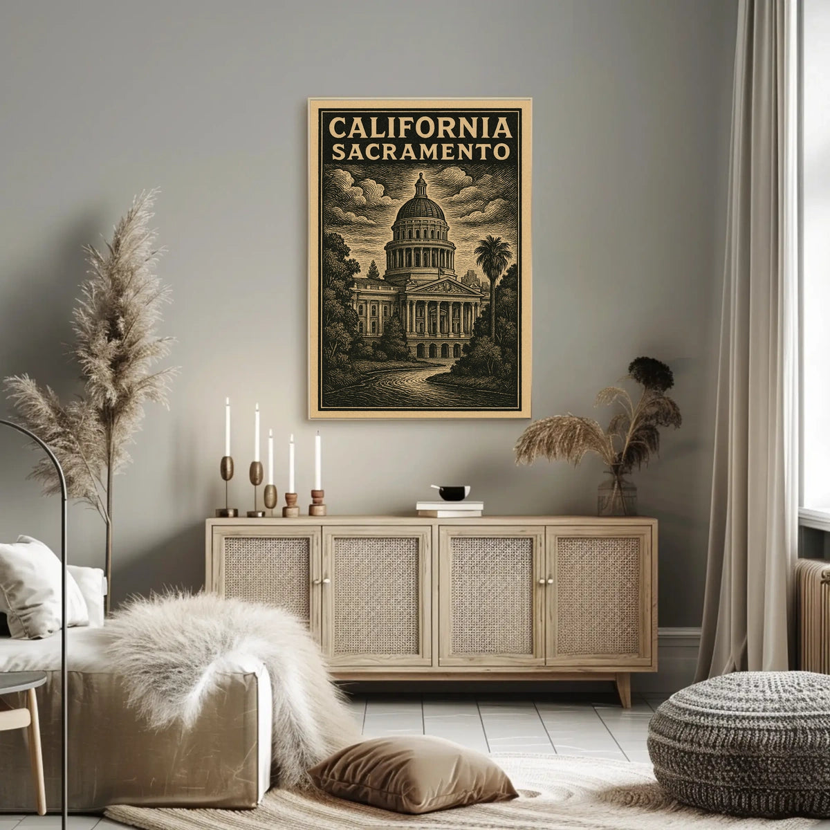 California State Capitol In Sacramento Poster
