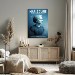 Marie Curie Pioneer of Radioactivity Poster PosterGoat