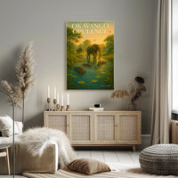 Okavango Opulence Poster