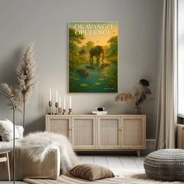 Okavango Opulence Poster