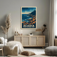 Acadia National Park Poster