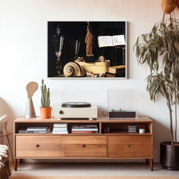 Classic Elegance: Baroque Still Life Art Poster