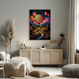 Dreamscape Balloons Poster