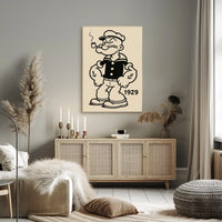 Popeye the Sailor 1929 Poster