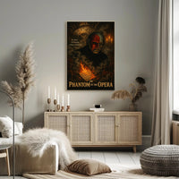 Phantom of the Opera Gothic Mystery Art Poster