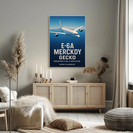 E-6A Mercury - Aviation Marvel Poster PosterGoat