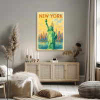 New York The Statue of Liberty Poster